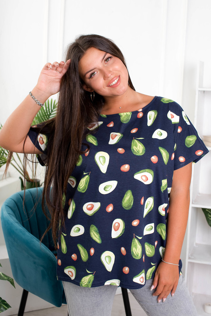 Фото товара 20292, футболка с авокадо